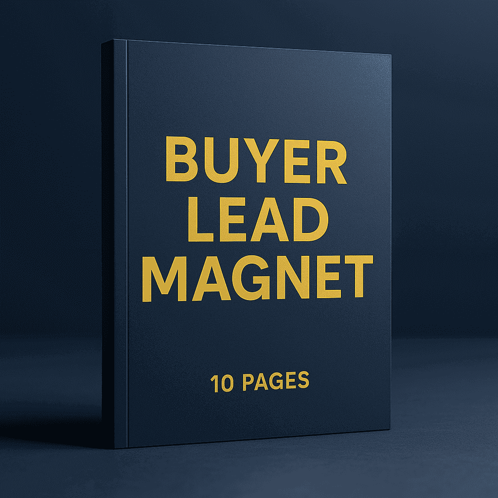 Buyer Lead Magnet scripts
