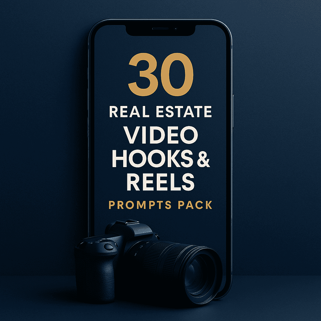 Real Estate Video Hooks & Reels Prompts